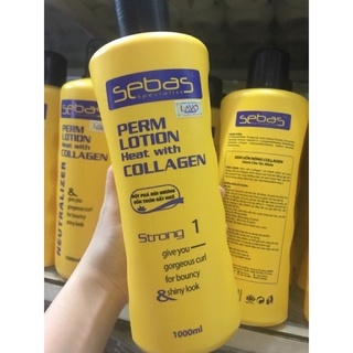 THUỐC UỐN NÓNG SEBAS , UỐN SETTING SEBAS 1000ML*2