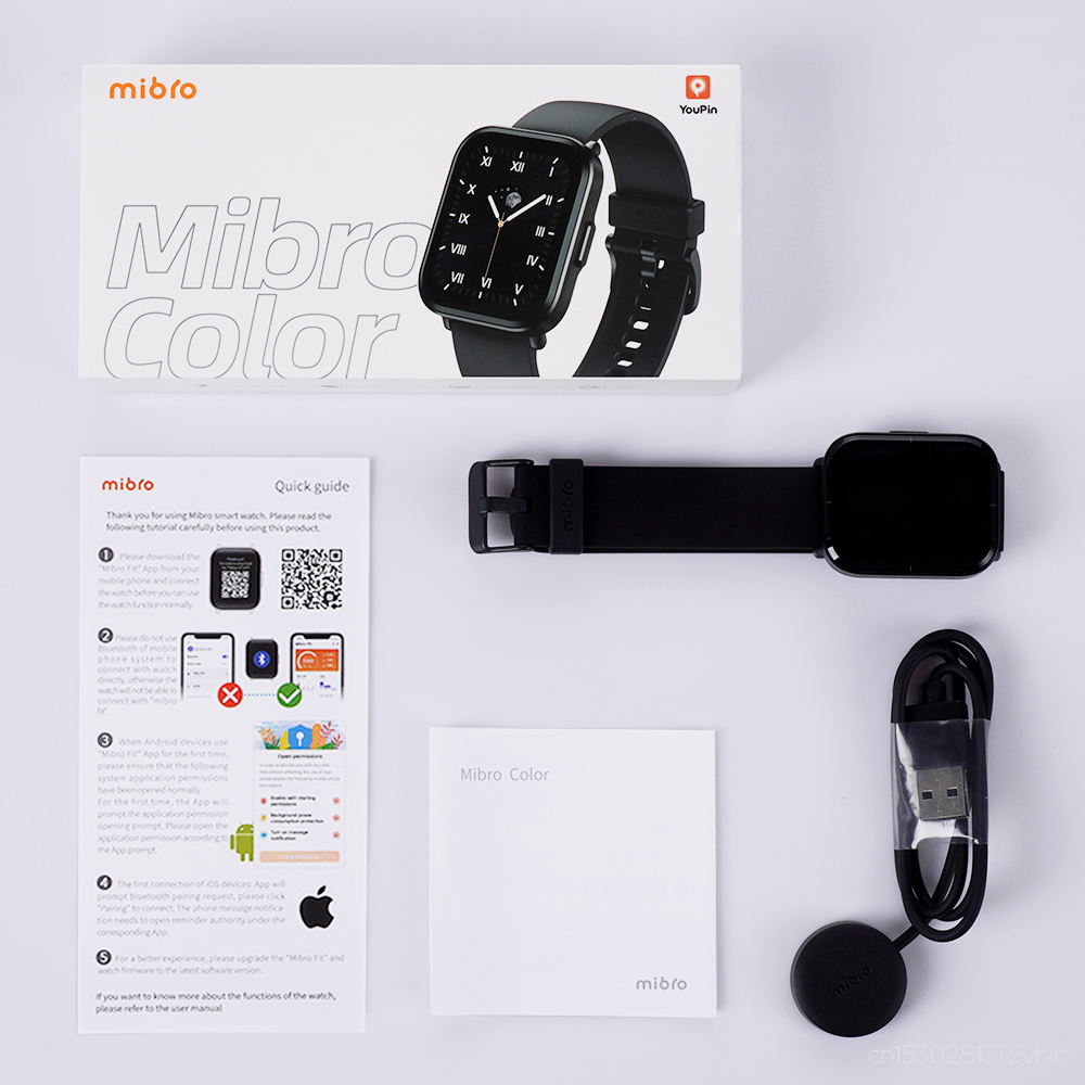 Đồng hồ thông minh Xiaomi Mibro Color 5atm chống thấm nước 270mah