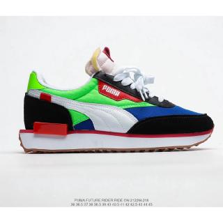 2020 Puma Style Rider Đi trên giày chạy bộ Nam nữ cổ điển Giày thể thao thông thường X-2 36-45