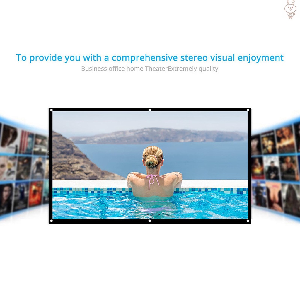 Màn Chiếu Treo Tường Ol H84 84 '' Hd 16: 9 213.36 cm | BigBuy360 - bigbuy360.vn