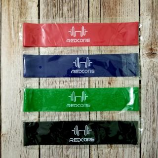 Dây mini band kháng lực Redcore tập chân mông - Bộ 4 dây hàng chính hãng 😘