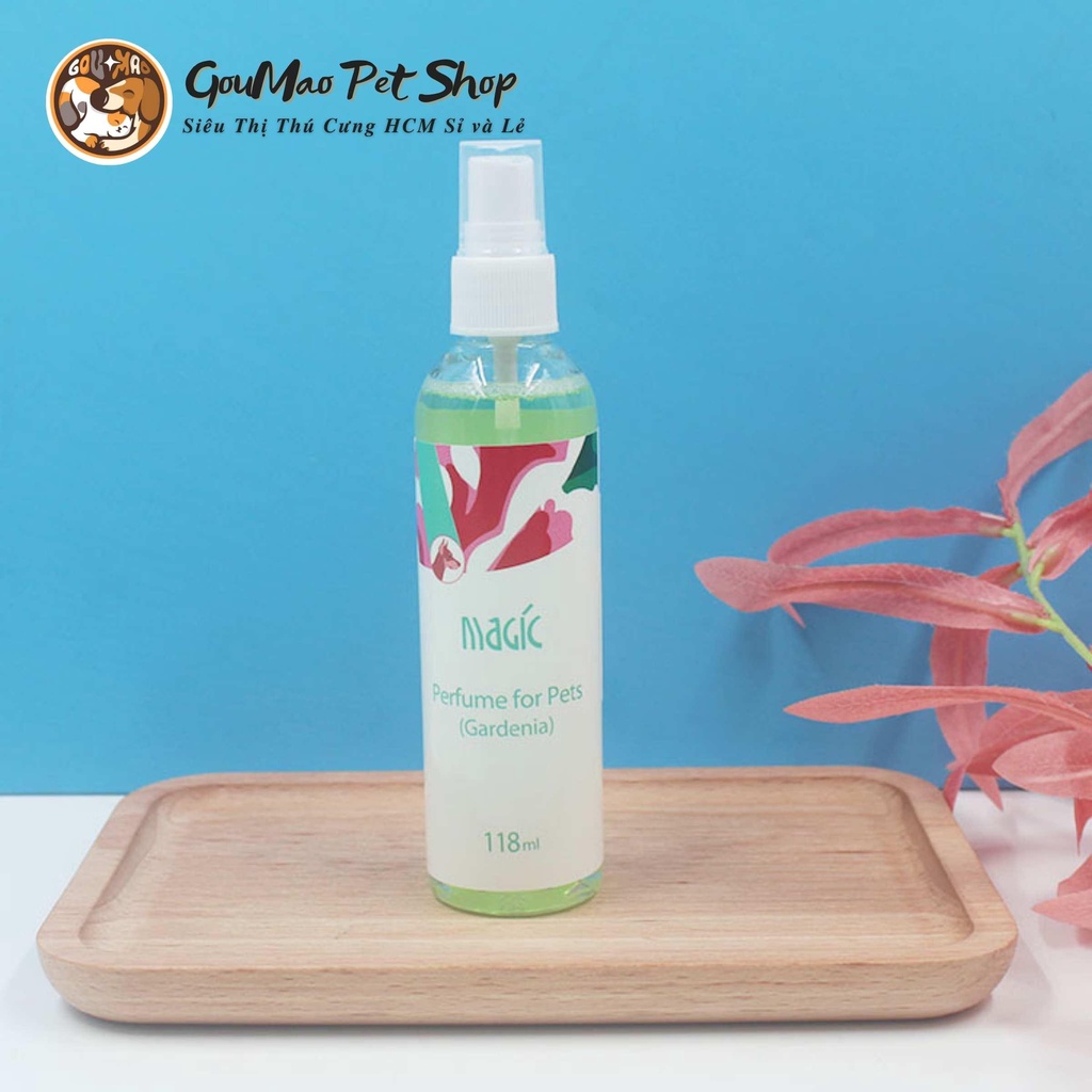 [Chính hãng] NƯỚC HOA MAGIC CHO CHÓ MÈO THÚ CƯNG - GOUMAO PET Nội dung 1