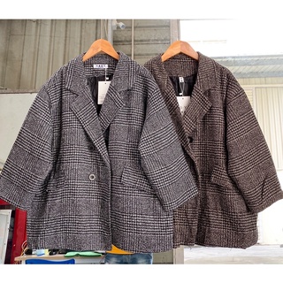 Áo vest dạ kẻ