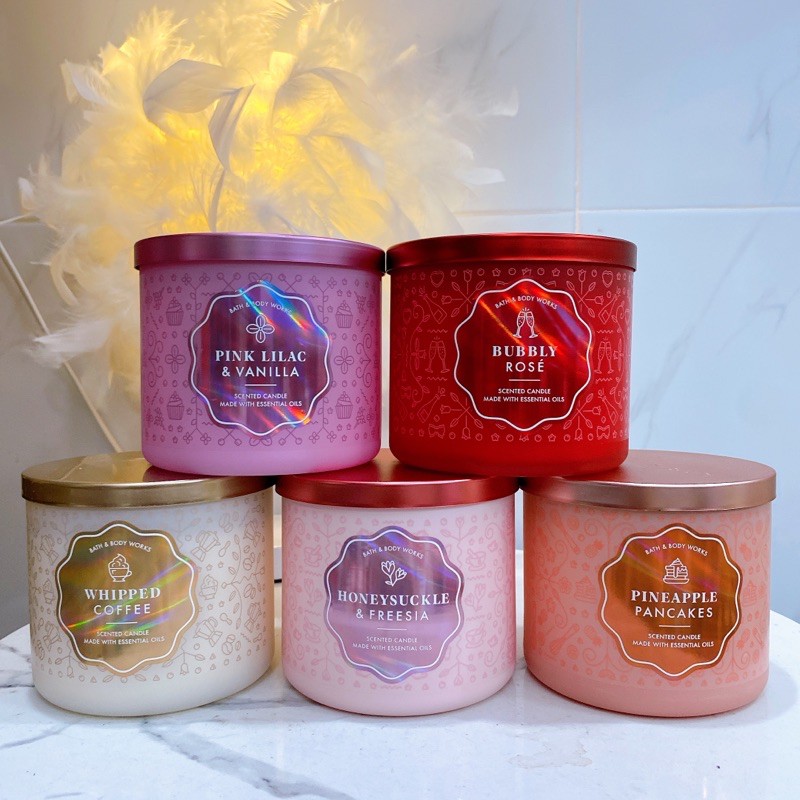 NẾN THƠM 3 BẤC  Bath & Body Work