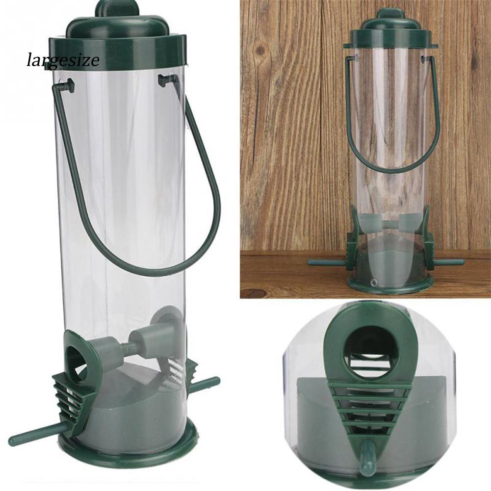Bình đựng thức ăn treo sân vường dành cho chim tiện lợi dễ sử dụng
