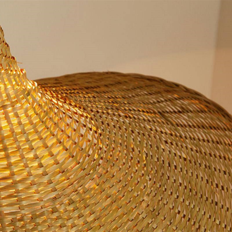 Đèn mây tre Phong Cách Nhật Bản Retro Đèn Thả Trang Trí Cho Quán Cà Phê /Bàn Ăn/Quán Trà ĐèN ChùM