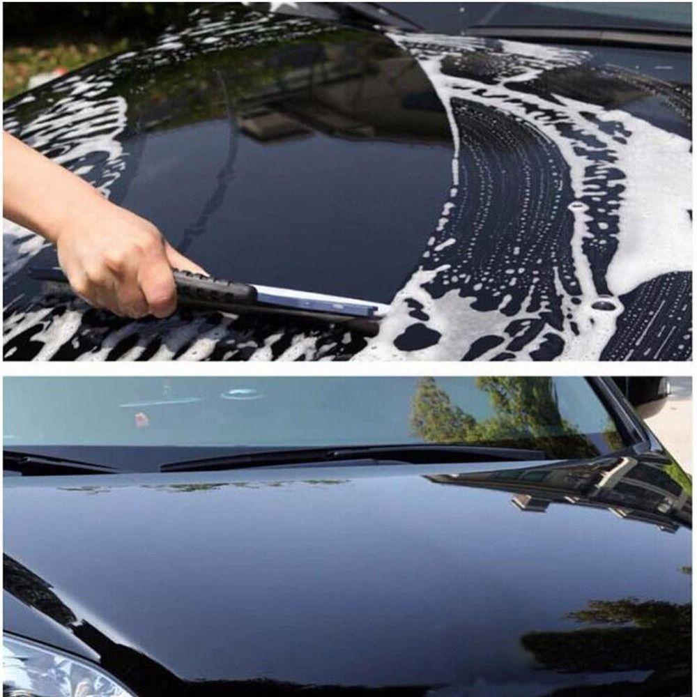 Aaron1 Dụng Cụ Cạo Làm Sạch Kính Chắn Gió Xe Hơi Bằng Silicon Mềm