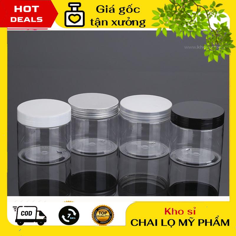 [Combo 5sp] Hủ Đựng Kem ❤ GIÁ TẬN GỐC ❤ Hủ nhựa pet 50g,100g,200g,250g đựng mỹ phẩm, thực phẩm, đồ khô, ngũ cốc