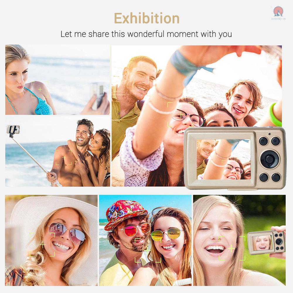 Máy quay phim kỹ thuật số ECOG HD 1080P 16MP 4X màn hình 1.77 Inch cho bé
 | BigBuy360 - bigbuy360.vn