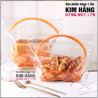 Tập 50 túi zip giỏ xách đựng bánh mì sanwich , đựng bánh ngọt , đựng kẹo , đựng mứt ,.....