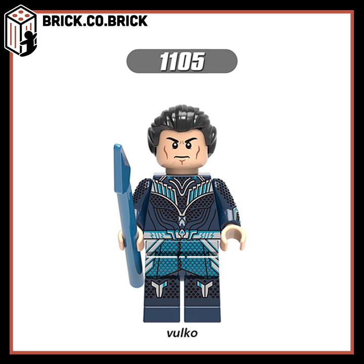 Non Lego Super Hero Aquaman Đồ Chơi Lắp Ráp Mô Hình Minifigure Siêu Anh Hùng Đế Vương Manta Arthur Mera Atlanna X0237