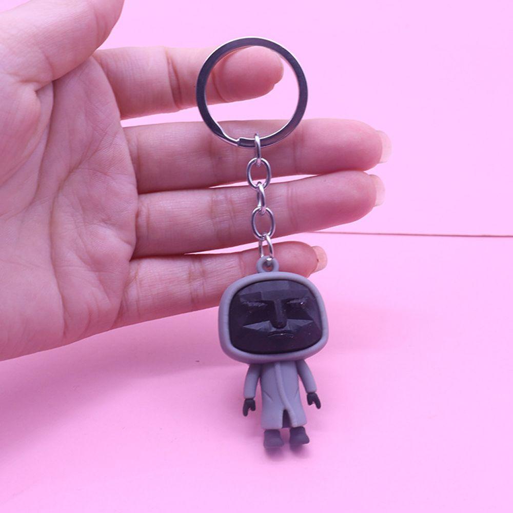 [COD] Móc Khóa Trang Trí Xe Hơi Ba Lô Túi Xách Hình Vuông Hóa Trang Hàn Quốc