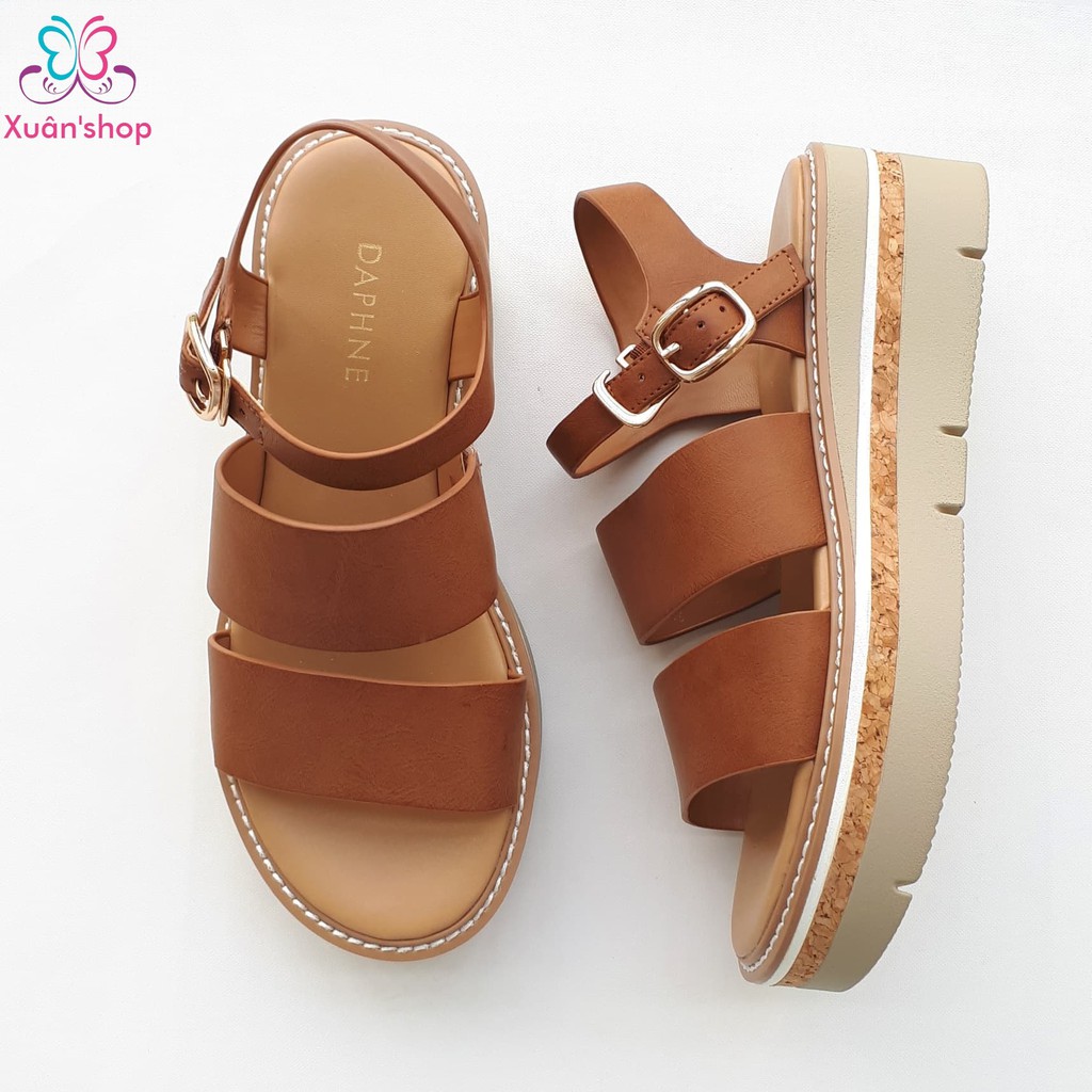 Sandal DAPHNE quai ngang, đế 5cm (size 39-245)