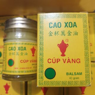 CAO XOA CÚP VÀNG Lớn# LỌ 40GR# HSD 36 tháng