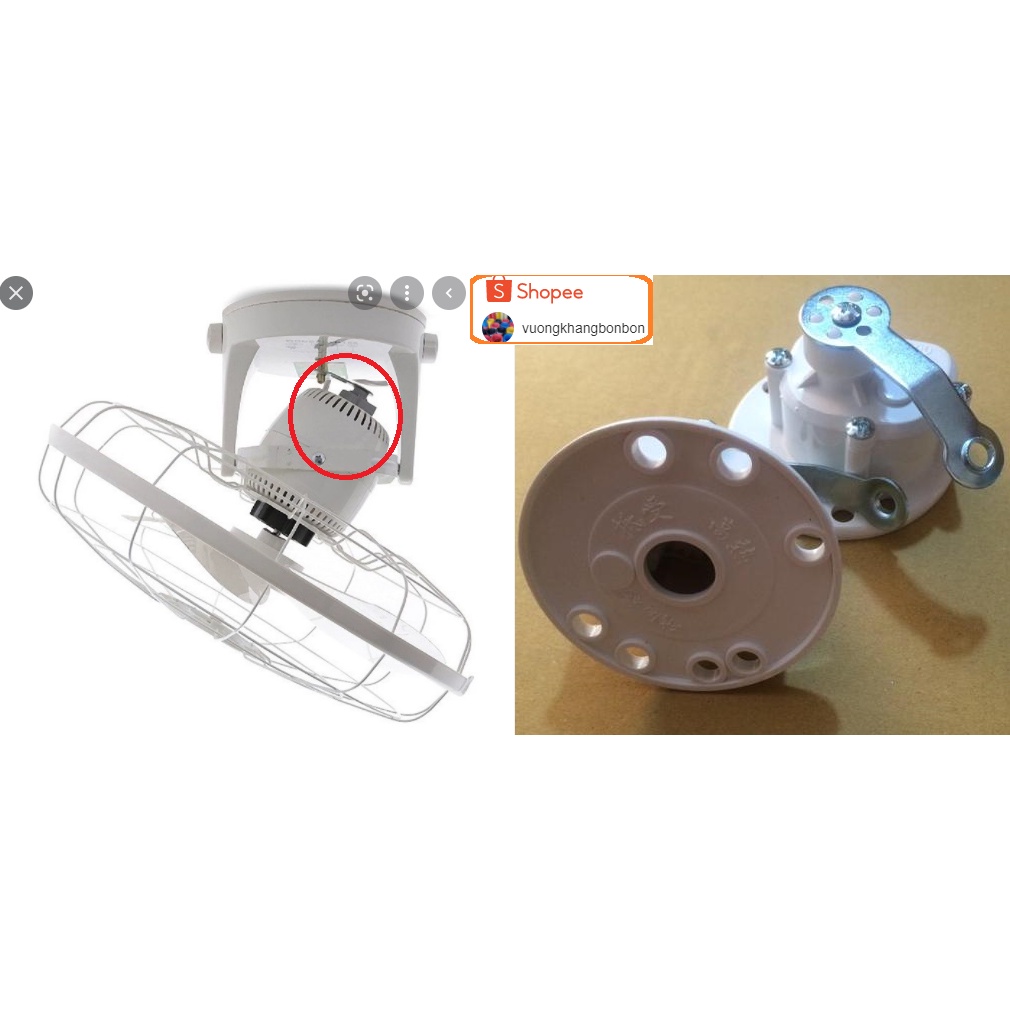 Nhông điện quạt - túc năng - mô tơ đảo - tút năng điện - phụ tùng quạt
