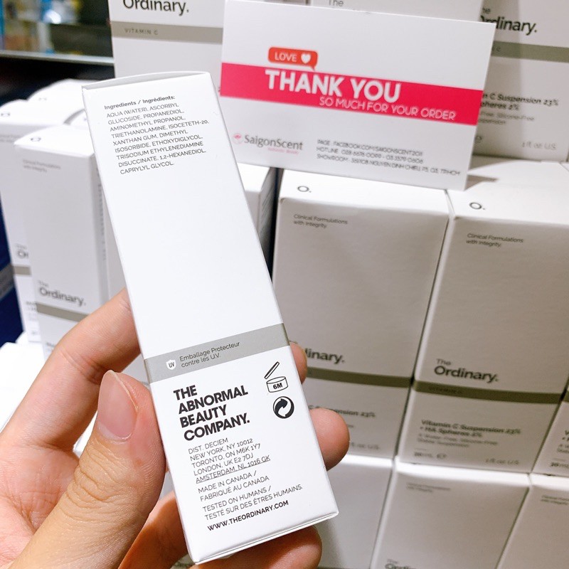 Tinh chất sáng da The Ordinary Ascorbyl Glucoside Solution 12% ( 30mL )