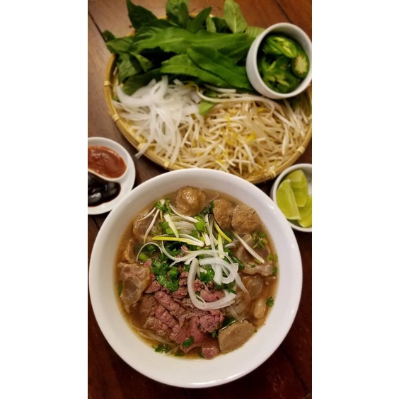 Gia vị nấu phở bò nêm sẵn Titom gói 100g dùng nấu nước lèo phở