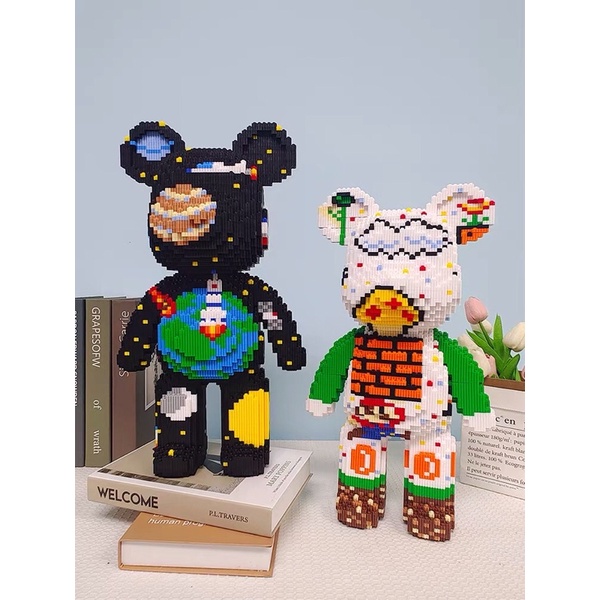 ĐỒ CHƠI LẮP RÁP GẤU SIZE LỚN 46CM BỘ ĐỒ CHƠI LẮP RÁP TRÍ TUỆ 3D CHO TRẺ CHÍNH HÃNG MPIN