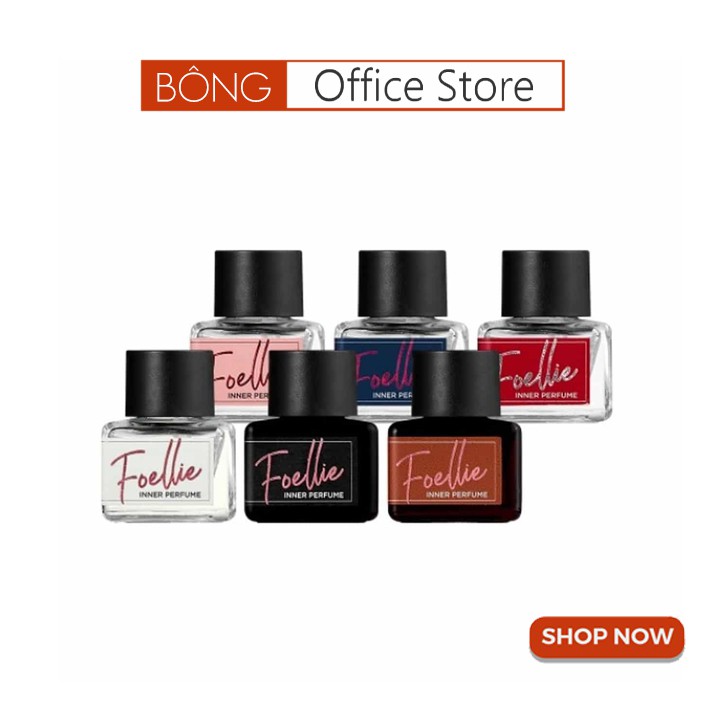 Nước Hoa Vùng Kín Foellie Eau De Inner Beauty Perfume 5ml - Hàn Quốc ( 6 màu cơ bản để lựa chọn )