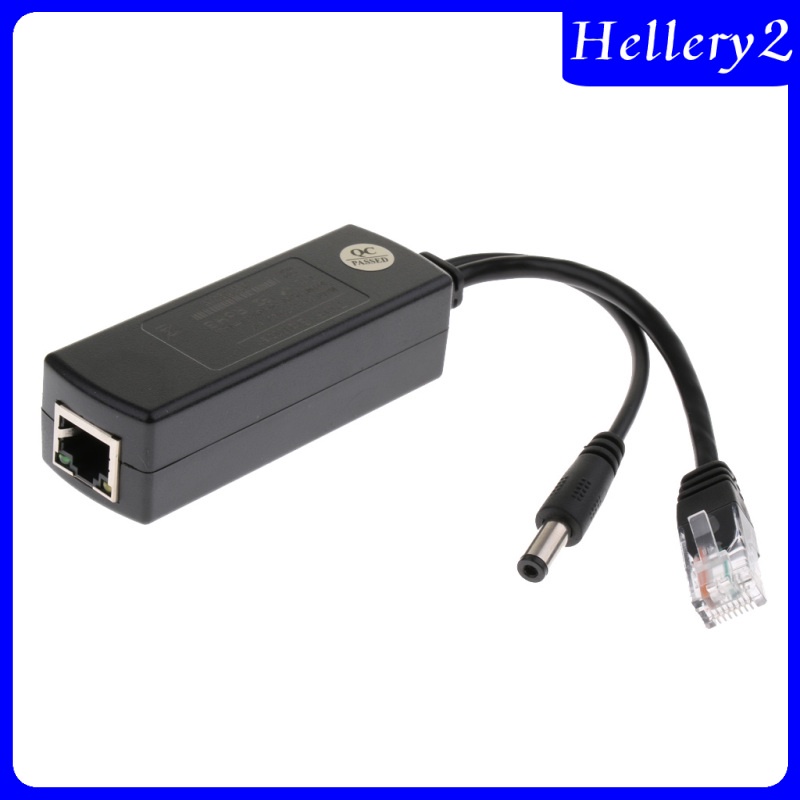 [HELLERY2] PoE Splitter USB Power over Ethernet Use with PoE Switches 12Volts Output