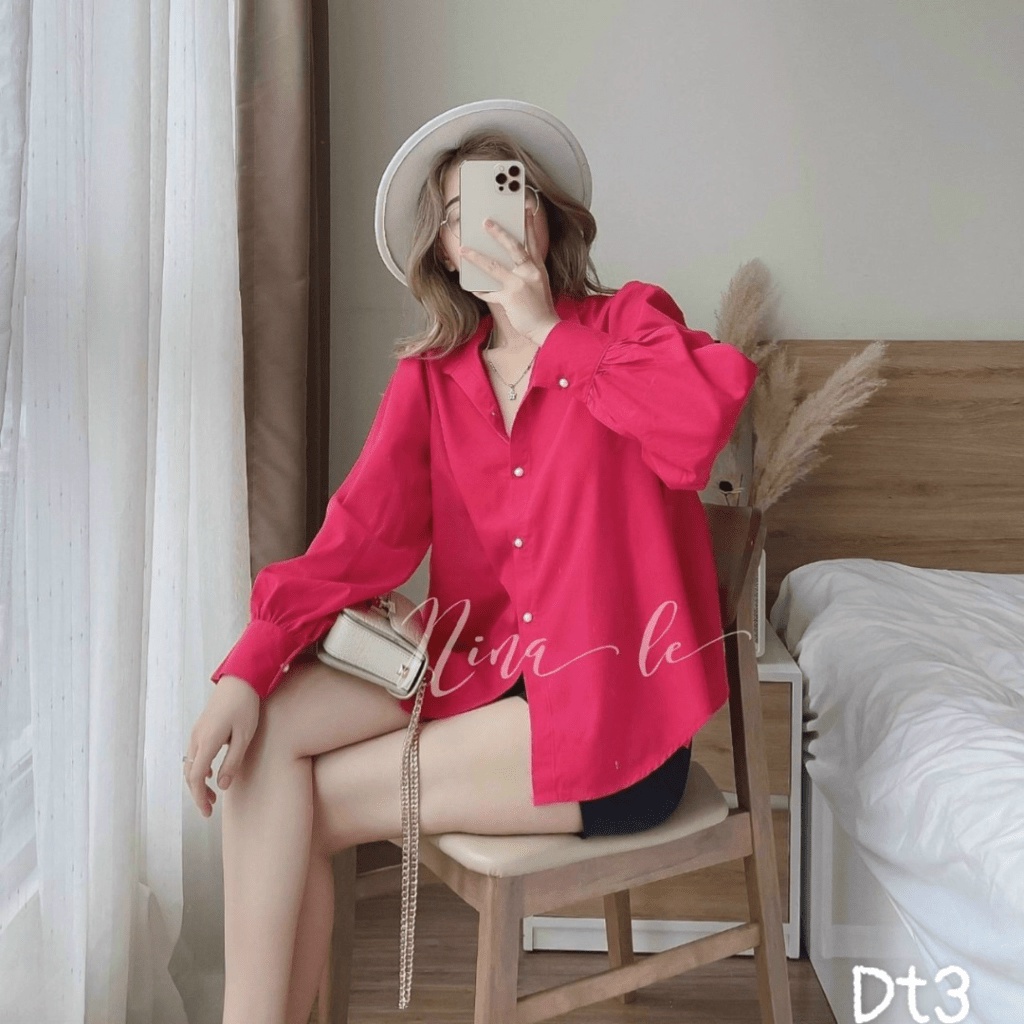 Mẫu Bán Chạy Nhất | Sét Áo Lụa Sơ Mi Form Rộng Phối QUần Tuyết Mưa Cực Đẹp UP