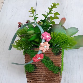 Bờm Tóc Đính Hoa Xinh Xắn