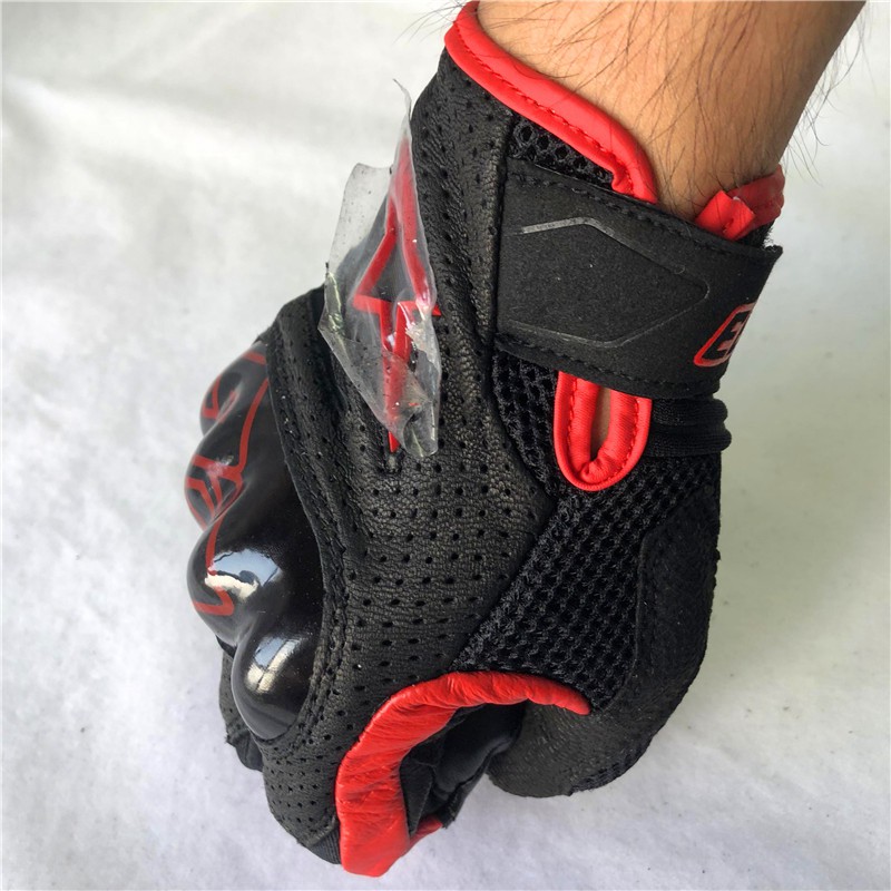 ALPINESTARS [Hàng Sẵn Sàng Chụp Thật!Găng Tay Lái Xe Máy Bằng Sợi Carbon Chống Sốc Thoáng Khí