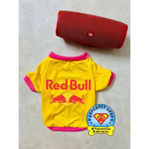 ÁO THÚ CƯNG RED BULL VÀNG SIÊU XINH GIÁ RẺ
