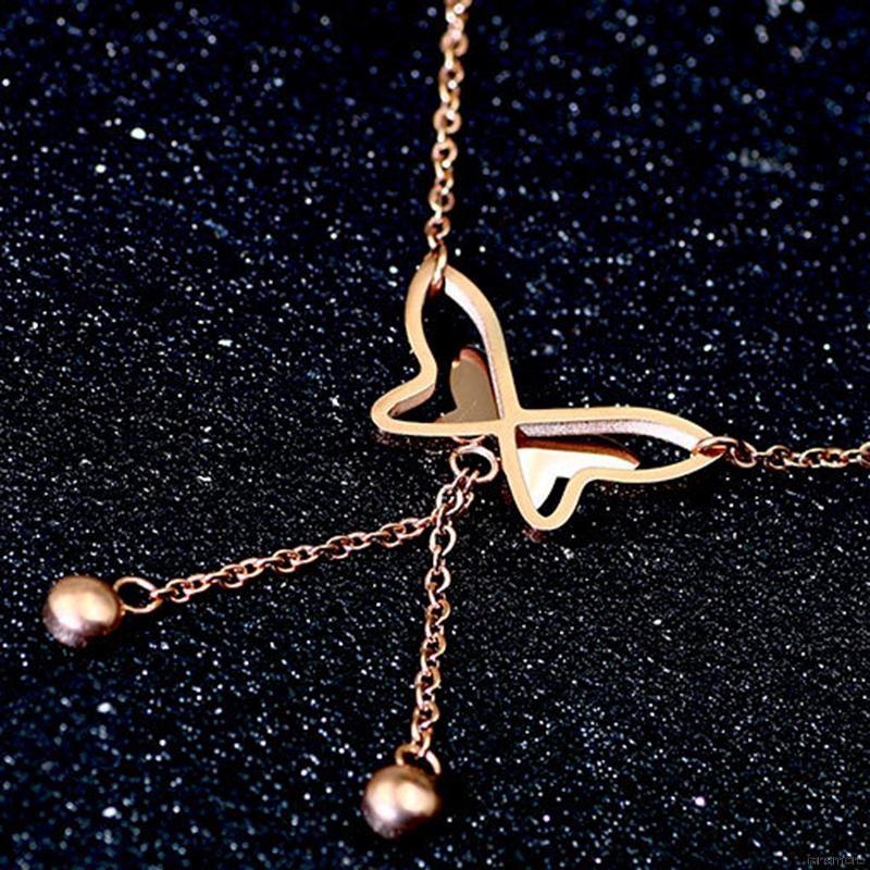 Lắc Chân Phối Mặt Hình Bươm Bướm Thời Trang Cho Nữ | BigBuy360 - bigbuy360.vn