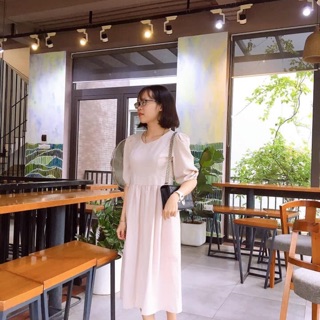 [ CÓ SẴN] VÁY VINTAGE BASIC 🌸 ảnh thật ở cuối