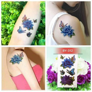 Combo 100 tấm xăm dán mini