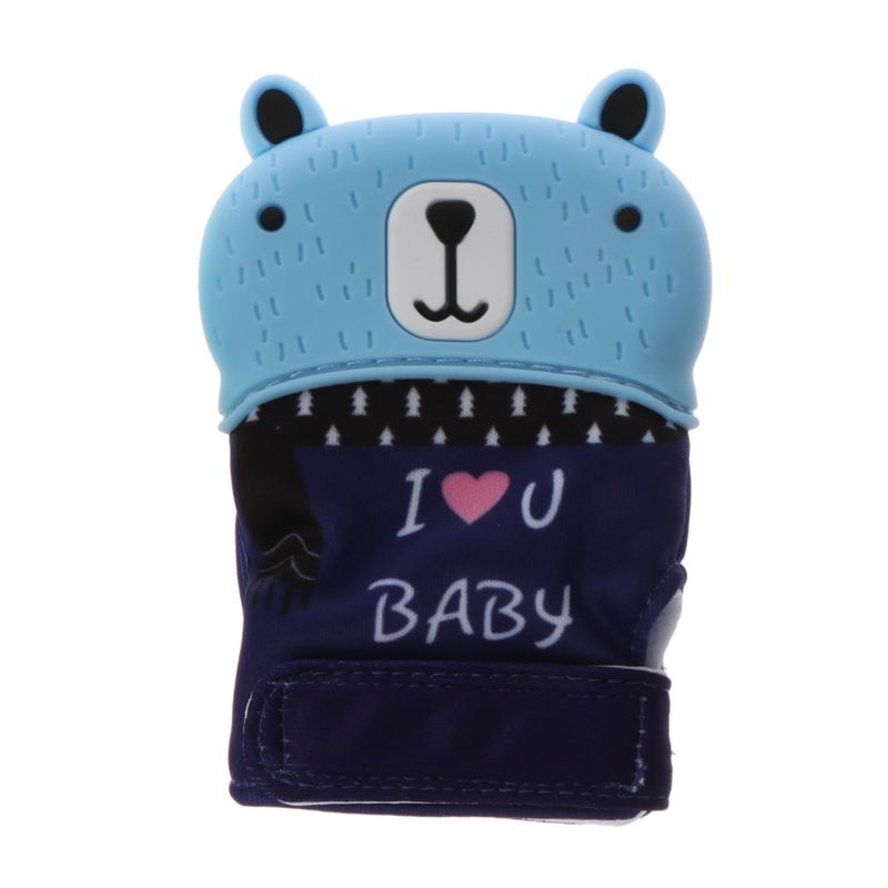 Găng Tay Ngậm Mọc Răng Kiểu Hoạt Hình Dễ Thương Cho Bé