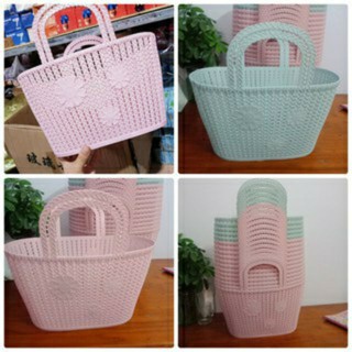 LÀN, GIỎ ĐI CHỢ NHỰA SIÊU DẺO GẤP GỌN TIỆN DỤNG