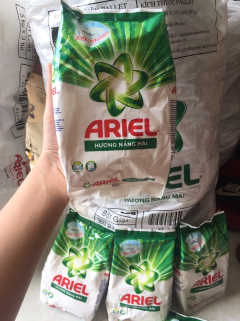 (GIÁ SỈ)Bột giặt Ariel hương nắng mai CHÍNH HÃNG 360gr