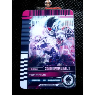 Thẻ Card Genm Zombie Gamer Level X