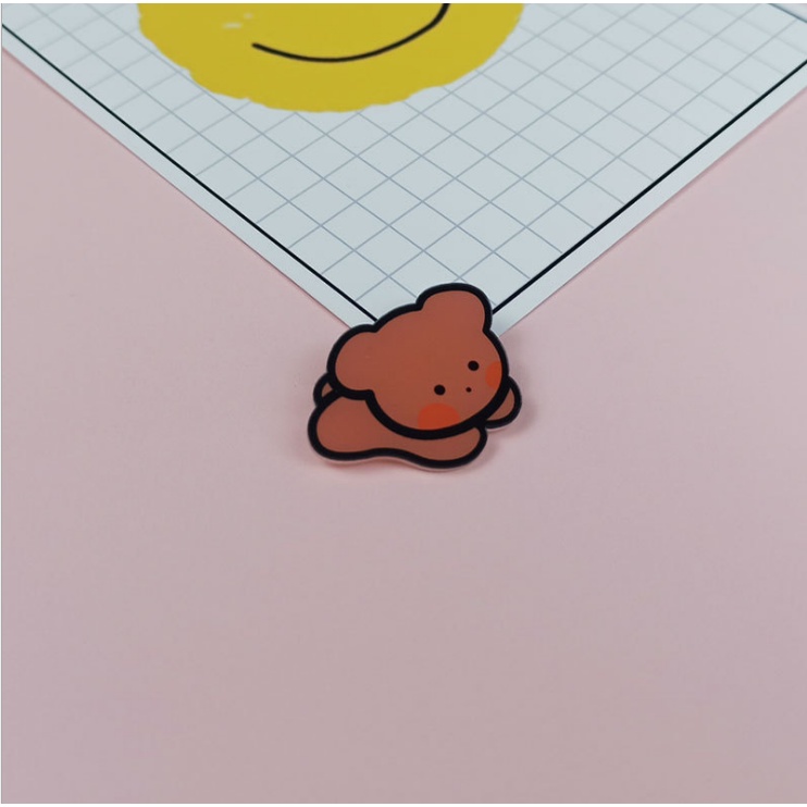 Sticker cute pin cài áo phụ kiện trang trí túi xách balo LOT STORE ST00