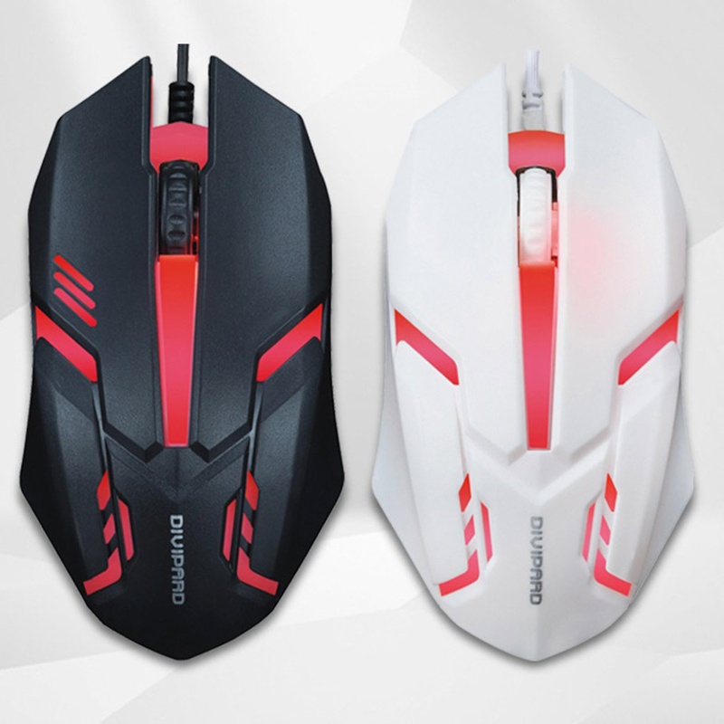 Chuột Chơi Game Có Dây Chống Trượt 7 Màu Sắc Dành Cho PC Laptop