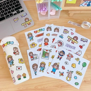 Sticker cute, hình dán dễ thương trang trí không thấm nước