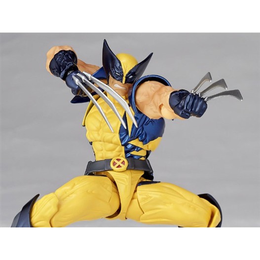 GIÁ HỦY DIỆT Mô Hình Wolverine Người Sói Revoltech Amazing Yamaguchi Full Box