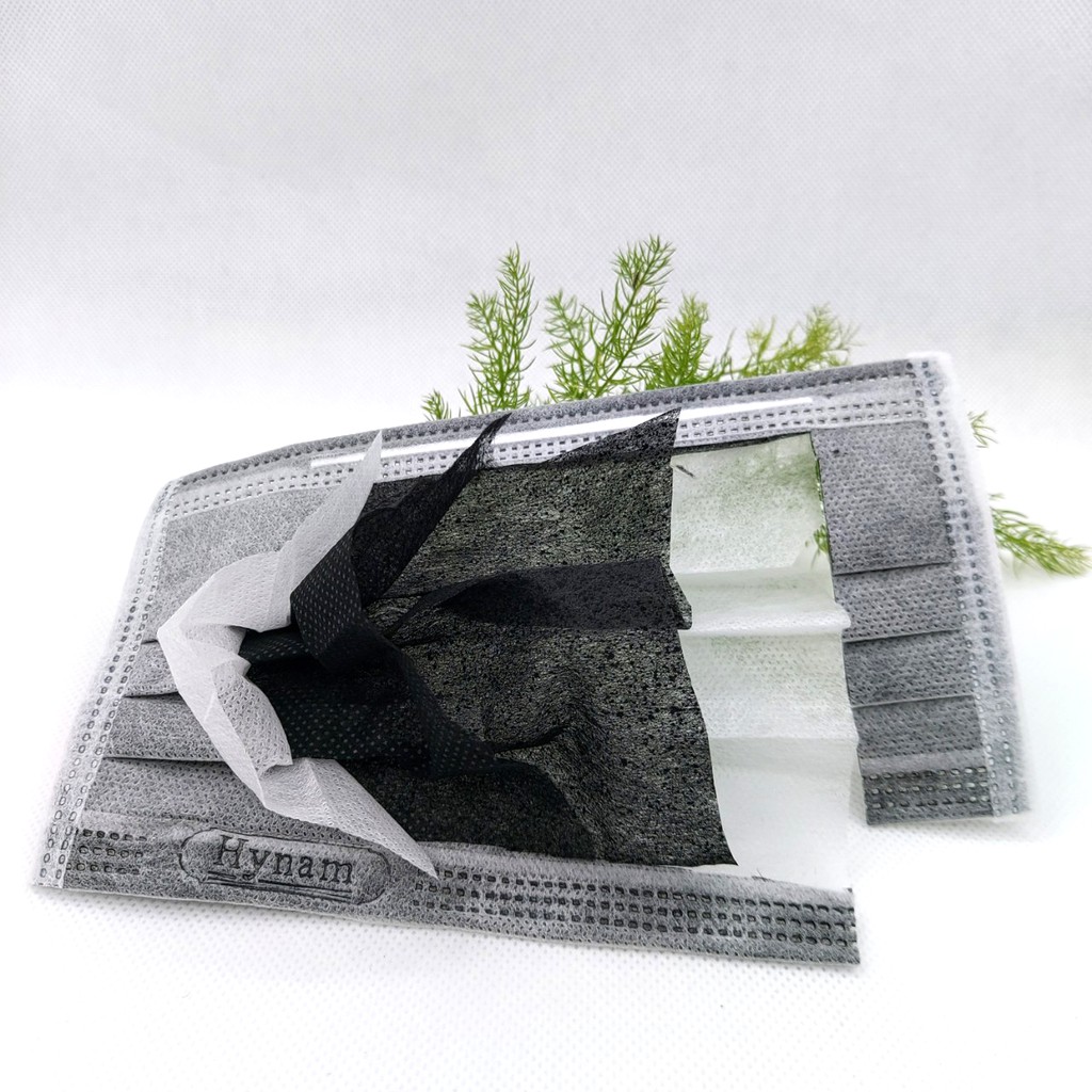 Khẩu trang y tế 4 lớp Hynam - Than hoạt tính - (50 cái/ hộp) | BigBuy360 - bigbuy360.vn