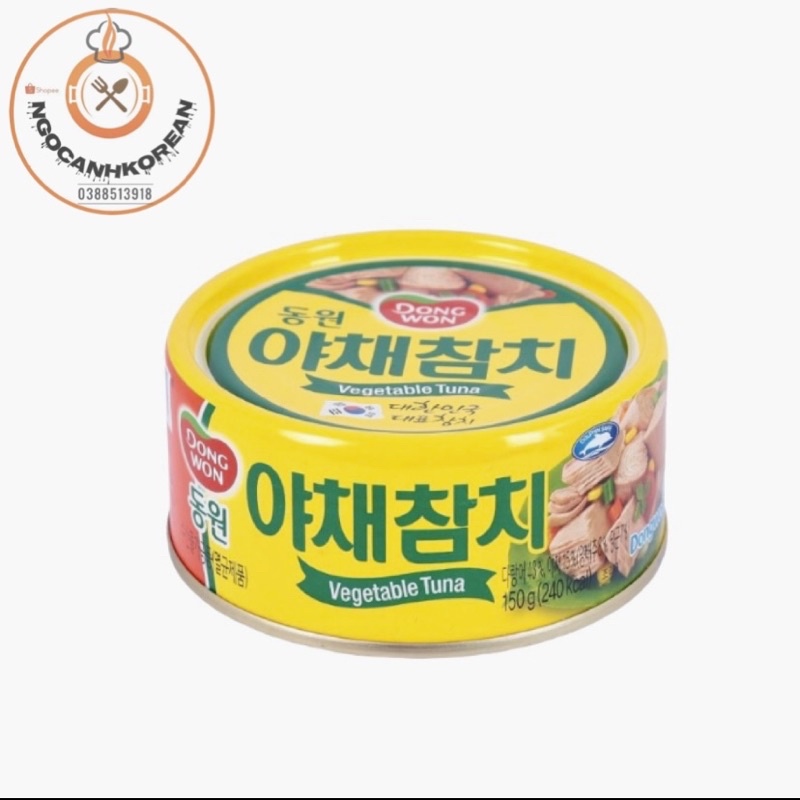 &lt;HOT&gt; Cá ngừ trộn rau củ Dongwon Hàn Quốc 150gr