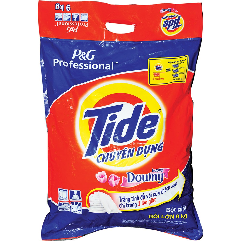 Bột giặt Tide Chuyên dụng hương Downy 9kg