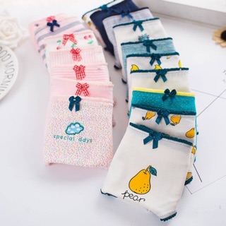 Quần Lót Cotton Cute Hoạ Tiết Dễ Thương