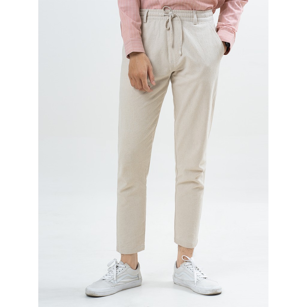 Quần Tây Nam Linen Lưng Thun Cao Cấp 4MEN QT008