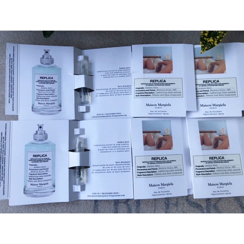 Vial mẫu thử nước hoa Replica Maison Margiela chính hãng, nhiều mùi - Tiệm bách hóa Ú na