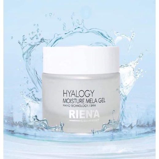 Kem dưỡng ẩm Hyalogy Moisture Mela Gel Rien'A - căng bóng, chăm sóc da hư tổn, cải thiện lão hóa - Hũ 50g
