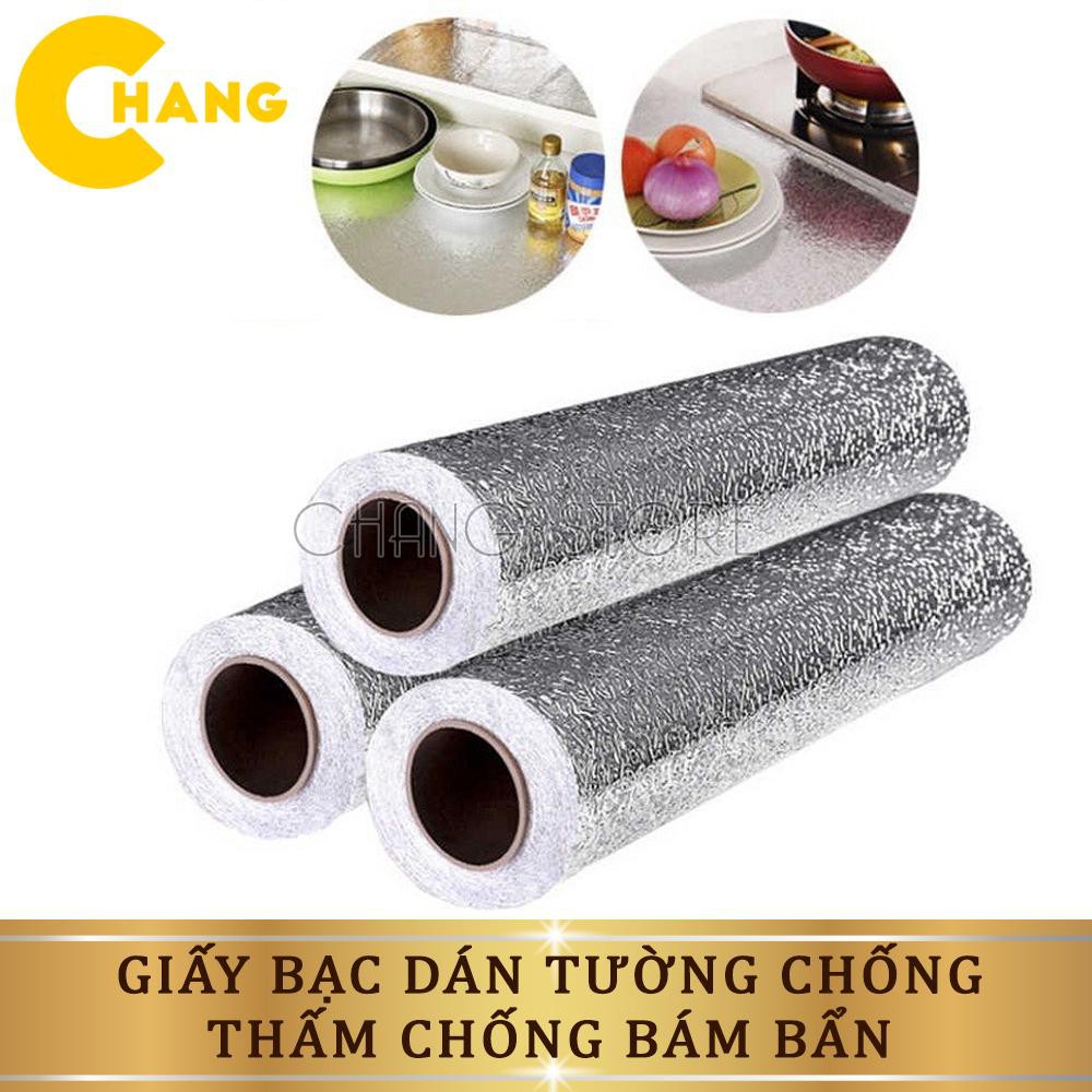  Cuộn Giấy Bạc Cách Nhiệt Chống Nóng, Không Thấm Nước Cao Cấp Dán Nhà Bếp