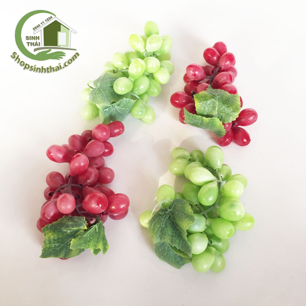 Chùm quả nho giả - trái cây giả cao cấp - Chọn loại