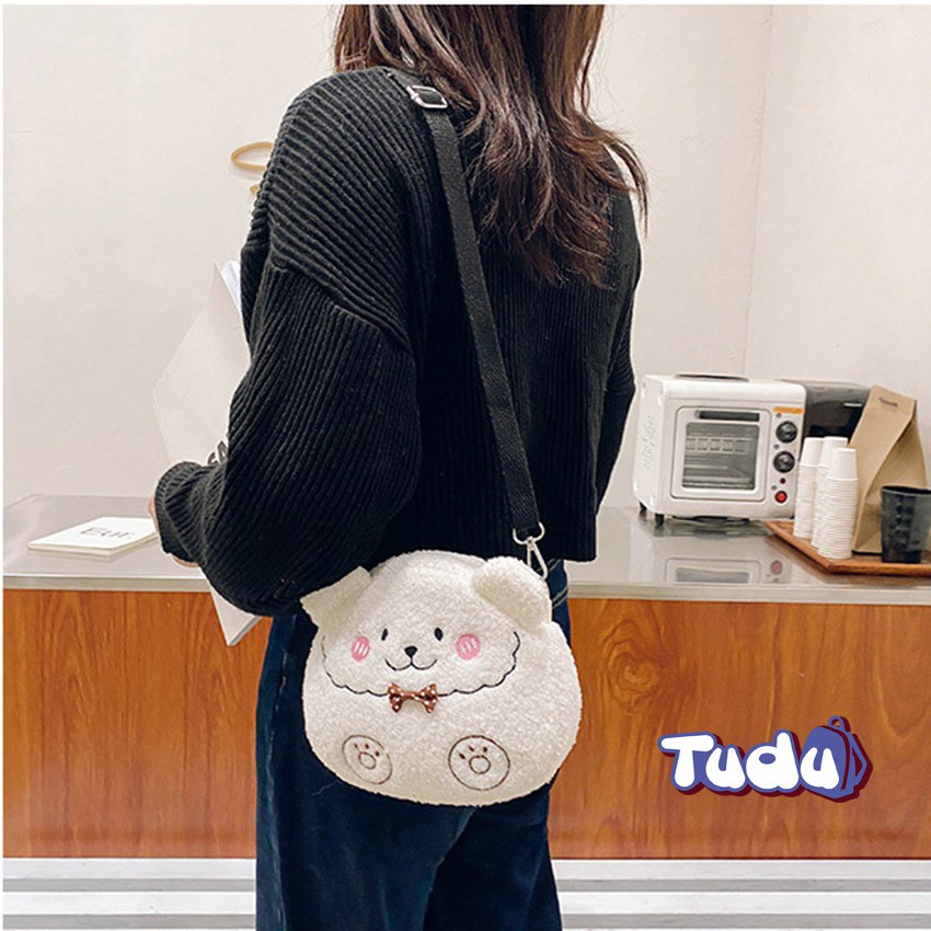 Túi Đeo Chéo Nữ, Túi Đựng Điện Thoại Tudu Phong Cách Hàn Quốc Kèm Phụ Kiện (CN234)