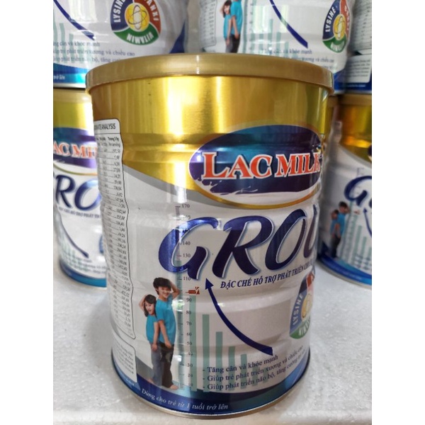 SỮA LACMILK GROW 1-10/900G